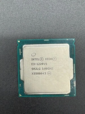 Intel Xeon E3-1220 v5 3GHz Quad Core LGA1151 Processor (CM8066201921804) - Image 1 of 2