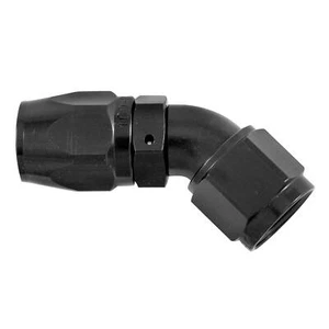 Moquip schwarze Legierung Innenschlauch Endverschraubung, -8 JIC Gewinde für -8 Schlauch - Bild 1 von 1