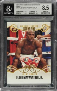 2010 Ringside Boxing Round One Gold Floyd Mayweather Jr. #71 - BGS 8,5 Pop 1 - Imagen 1 de 2