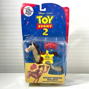 Disney Pixar Toy Story 2 BUCKIN' BRONCO BULLSEYE 1999 Mattel - NUOVO - Foto 1 di 5