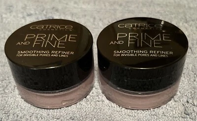 (Lot Of 2)Catrice Prime and Fine Smoothing Refiner  NEW - Image 1 of 2