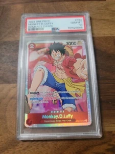 2022 One Piece Monkey D. Luffy Romance Dawn #024 PSA 10 GEM MINT - Picture 1 of 2