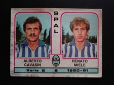 1980/81 SPAL CAVASIN SOCCER FIGURE/... No. 497 GOOD WITH VELINA 