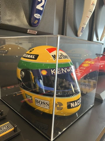 ayrton senna helmet 1:1 Cover