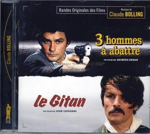 Claude Bolling "3 HOMMES A ABATTRE" + "LE GITAN" score 300 Ltd CD sold out - Picture 1 of 2