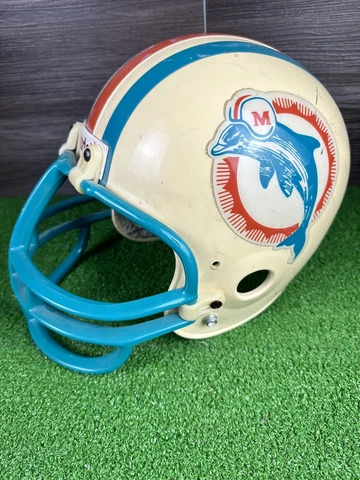 VTG Riddell Replica NFL MIAMI DOLPHINS HELMET Full Size L Display Costume Cover