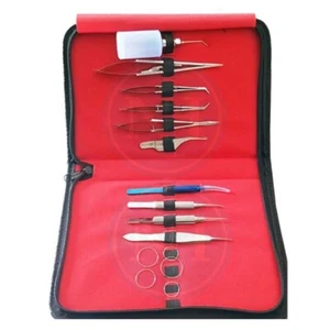 Ophthalmologische Hornhauttransplantation Chirurgie Set 15-teilig Edelstahl - Bild 1 von 6