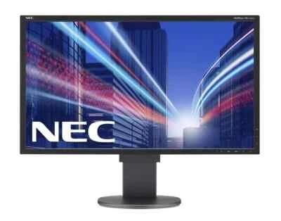 NEC EA273WM-BK 27" Widescreen Full HD 1080p AH-IPS LED Monitor - HDMI VGA DVI DP - Image 1 of 4