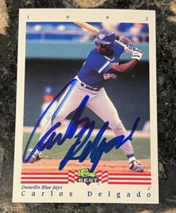 Carlos Delgado 1992 Classic Best Minor League signed autographed card - Picture 1 of 1