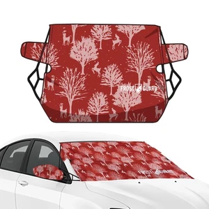 FrostGuard Vortex Auto Windschutzscheibenabdeckung für Eis & Schnee, Winterwoods - Bild 1 von 8