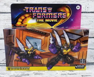 Transformers the Movie Kickback Action Figure 2023 Hasbro Retro New In Box - Image 1 of 3