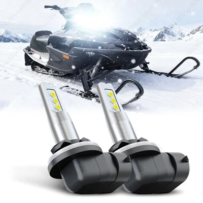 2x 881 LED Snowmobile Light For Arctic Cat Sabercat 500 600 700 Sno Pro 120 440 - Image 1 of 4