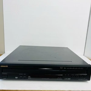 Onkyo DV-CP702 6-Disc DVD Player CD/MP3/WMA/DVD Changer No Remote TESTED WORKS - Picture 1 of 10