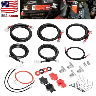 Kit de cables de batería diésel de 7,3 L para 99-03 Ford Superduty F250/F350/Excursion Foto 1 de 4
