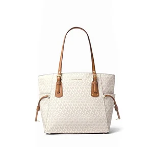 Borsa firmata MICHAEL KORS Voyager - Vaniglia - Foto 1 di 5