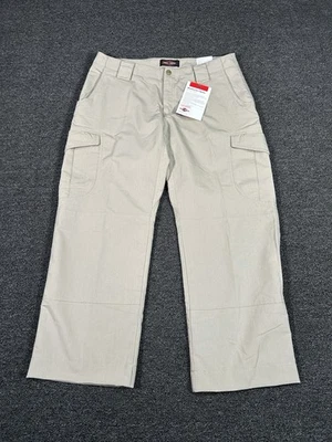 New True Spec 24-7 Series Ascent Pants Womens 12 Khaki Ripstop Tactical Military - Image 1 of 4