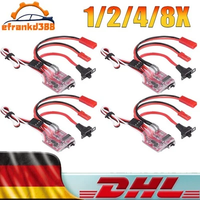 30A Brushed Fahrregler Fahrtenregler Speed Controller ESC für Auto RC Truck DHL - Bild 1 von 4
