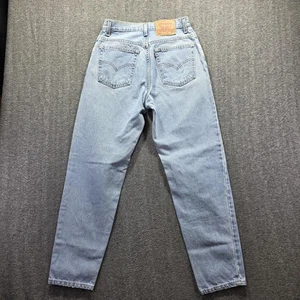 Vintage Levis 550 Jeans Damen 10 Light Wash Blau Relaxed Tapered High Rise 90er - Bild 1 von 9