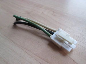 Kenworth 3 pines elec. Conector con cableado para sensor de temperatura para dormir #M160QW - Imagen 1 de 9