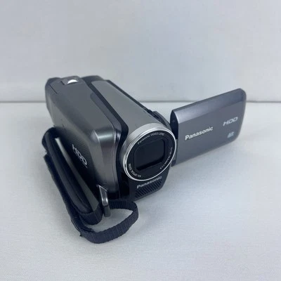 Cámara videocámara digital Panasonic SDR-H40P 40 GB HDD plateada sin probar/sin batería Foto 1 de 4