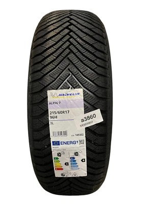 Michelin 215/60 R17 96H Winterreifen Alpin 7 3PMSF 149302 71dB DOT: 0524 - Bild 1 von 2