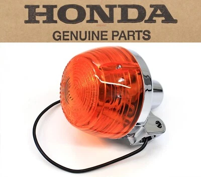 Оригинальный передний задний указатель поворота CB350 450 500 750 для Honda (см. описание) #A89 - Изображение 1 из 4
