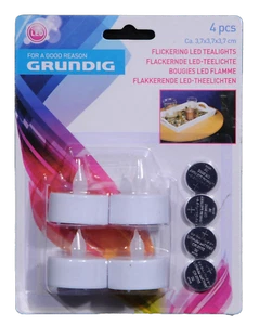 Teelicht Set LED 4 Stück (1,23 EUR/) - Bild 1 von 1