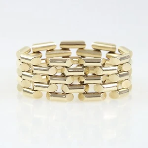 Tiffany & Co. 14k Gelbgold Art Deco/Retro Armband 14ct - um 1940er - Bild 1 von 7