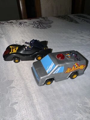 Vintage Batman  And Penguin -Slot Cars  1:43 Scale…Rare - Image 1 of 4