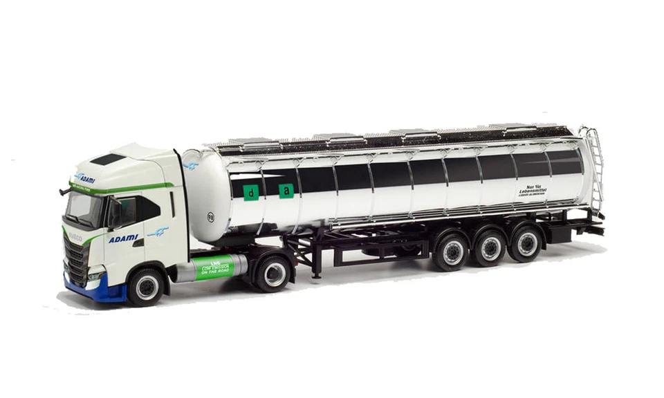 HERPA 314084 - Iveco S-Way NP Con Cisterna "ADAMI" 1:87 - Immagine 1 di 1
