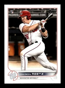 2022 Topps Series 1 Jakson Reetz #61 RC Rookie Washington Nationals - Picture 1 of 2