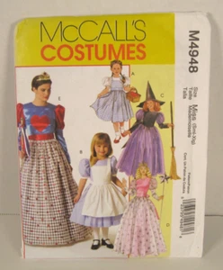 McCall's 4948 Alice in Wonderland, Oz Costume Pattern Misses' S-XL (8-22) Uncut - Picture 1 of 3
