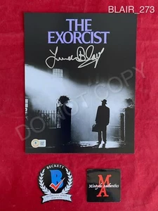 Linda Blair The Exorcist autographed signed 8x10 photo Regan Beckett COA - Picture 1 of 3