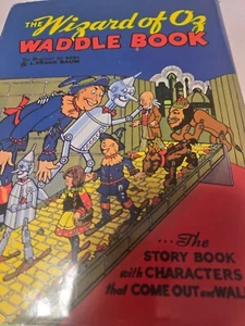 The Wizard of Oz Waddle Book - 1993 Collectors Edition ohne Figuren KOSTENLOSER VERSAND - Bild 1 von 5