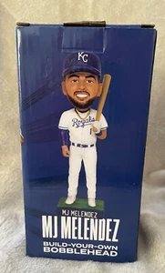 KC Kansas City Royals MJ Melendez Build-Your-Own Bobblehead Figur MLB BRANDNEU - Bild 1 von 4