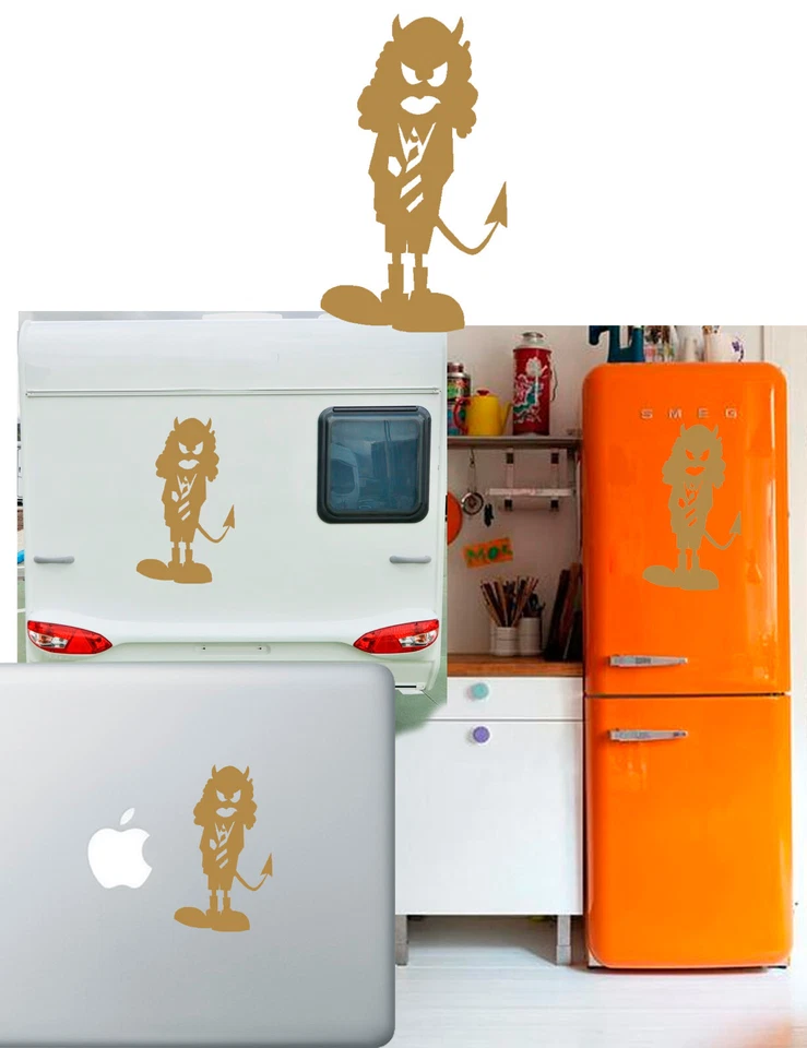 JETSJOSELUIS Angus Young, Vinylaufkleber Karikatur AC/DC +