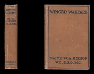 Billy Bishop WINGED WARFARE Hunting Huns in the Air 1915-1918 ROYAL FLYING CORPS - Imagen 1 de 17