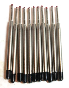 10 BOLÍGRAFOS ENROLLABLES ESTILO PARKER NEGROS - MEDIANOS 0,7 MM - CUERPO DE METAL-AJUSTE - Imagen 1 de 1