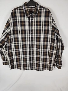 C.E. Schmidt Workwear Shirt Men XL Multicolor Plaid Long Sleeve Button-Up Cotton - Picture 1 of 12