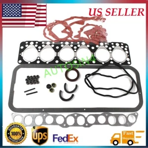 Engine Overhaul Gasket Kit For Nissan SD33 Diesel 10101-C6825 11044-C8600 New - Bild 1 von 6
