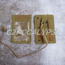 ID Holder Khaki  - army molle defence security tactical military navy airforce 