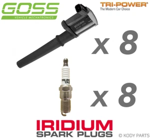 IGNITION COILS & IRIDIUM PLUGS - for Ford Falcon XR8 BA BF 5.4L V8 Boss 260 GTPX - Picture 1 of 3