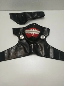 2PCS Tokyo Ghoul Ken Kaneki Face Masks Cotton Anime Face Mask And Eye Patch - Picture 1 of 3