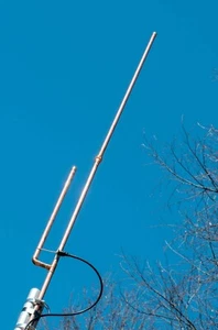 Premium KB9VBR J-Pole Base Antena 2 metry Dwupasmowy amatorski skaner radiowy szynki - Zdjęcie 1 z 5
