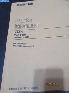 CAT CATERPILLAR 784B TRACTOR PARTS MANUAL SEBP2188-01 - Picture 1 of 6