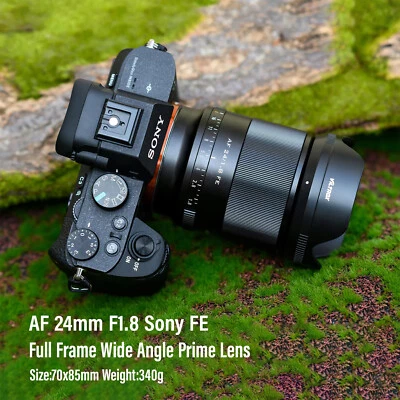 Viltrox 24mm F1.8 AF Auto Focus Full Frame Large Aperture Lens for Sony E-mount - Image 1 of 4