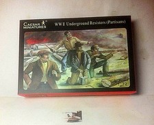 Soldatini Caesar Miniatures Partisans Ref.History 006 in plastica scala 1:72
