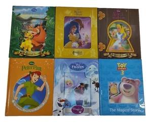 Disneys Magical Story Books Bundle X6 Joblot Lion King, Frozen, Beauty + Beast - Imagen 1 de 6