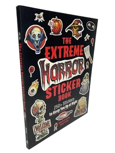 THE EXTREME HORROR STICKER BOOK Andy Price - Picture 1 of 6