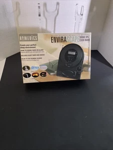 HOMEDICS MODEL SS-400B SOUND SPA RADIO ALARM CLOCK ENVIRASCAPE RELAXATION OCEAN - Picture 1 of 12